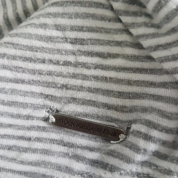 SOLD Abercrombie and Fitch V-Neck Racerback Stripe Tank Top - Picture 7 of 10